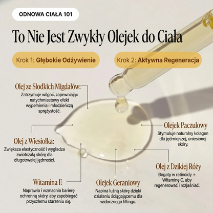 Olea Jedwabny olejek do ciała