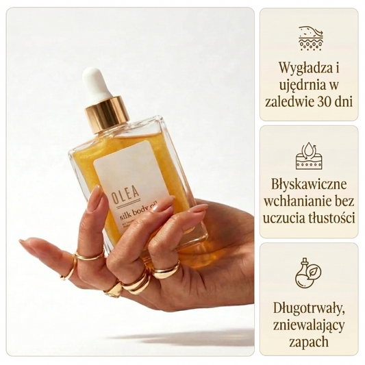 Olea Jedwabny olejek do ciała